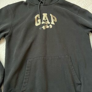 GAP Charcoal Hoodie with Iconic Character